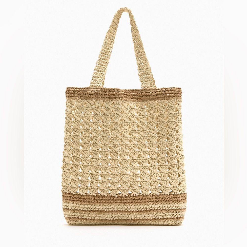 ZARA Casual Style Elegant Style Totes
